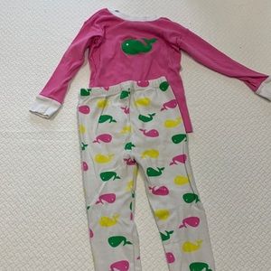 Whale Jammies 4T
